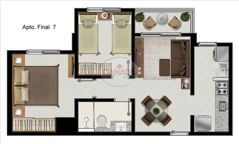 Aliança Imóveis - Imobiliária em Ribeirão Preto - SP - APARTAMENTO - IPIRANGA  - RIBEIRAO PRETO